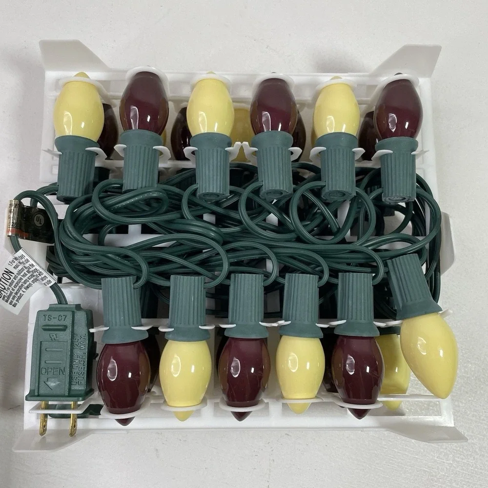 Florida State Seminoles Decorative String Light Set Christmas Lights C7 25ft